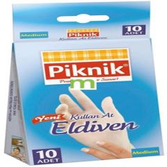 Piknik P. Eldiven Medium 10'lu