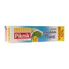 Piknik Buzdolabı Poşeti Küçük Boy 20x30 50'li