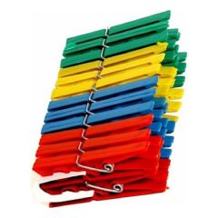 Plastik Çamaşır Mandalı 24'lü Paket