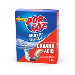 Porçöz Lavabo Açıcı Granül 2x50 gr Poşet