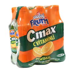 Uludağ Frutti C-Max Portakal Aromalı Maden Suyu 6x200 ml