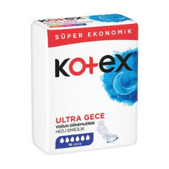 Kotex Quadro Ultra 4’lü Paket Gece 18’li