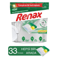 Renax Bulaşık Makinası Kapsülü 33'lü