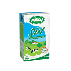Sütaş Tam Yağlı Süt 500 ml