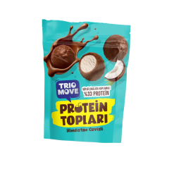 S&uuml;tl&uuml; &Ccedil;ikolata Kaplamalı Hindistan Cevizli Protein Topları (Şeker İlavesiz) Trio Move