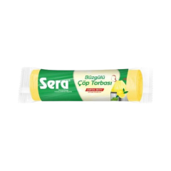 Sera Büzgülü Çöp Torbası 20 Li Orta Boy Limon