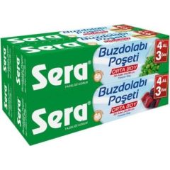 Sera Buzdolabı Poşeti 4 Al 3 Öde Orta Boy 80 Li