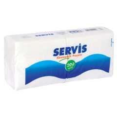 Servis Peçete Beyaz 200 lü