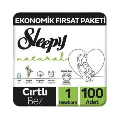 Sleepy Çocuk Bezi Gross Paket 1 Yenidoğan 100'lü