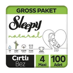 Sleepy Çocuk Bezi Gross Paket 4 Maxi 100'lü