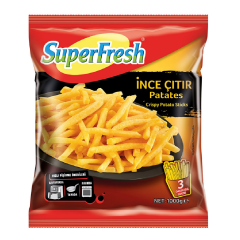 Superfresh Patates Çıtır Çubuk 1000 Gr