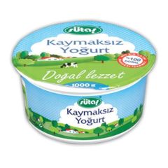 Sütaş Kaymaksız Yoğurt 1 Kg