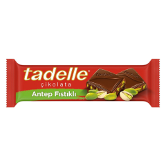Tadelle Baton Çikolata Antep Fıstıklı 30 Gr