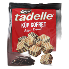 Tadelle Gofret Küp Bitter Kremalı 200 Gr