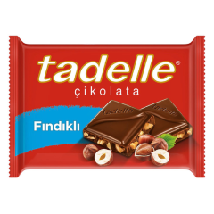 Tadelle Çikolata Fındıklı Bol Sütlü Tablet 60 Gr