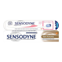 Sensodyne Tam Koruma Macun 75ml+Diş Eti Bakım Fırçası