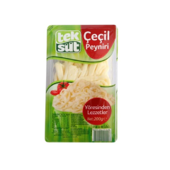 Teksüt Çeçil Peyniri Vakumlu 200 Gr