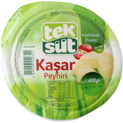 Teksüt Kaşar Peynir 400 Gr