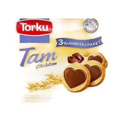 Torku Tam Çakolatam Bisküvi Çilek 3'lü