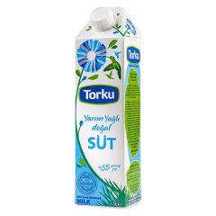 Torku UHT Yarım Yağlı Süt 1 lt