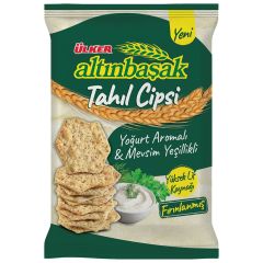 Ülker Altınbaşak Tahıl Cipsi Yoğurt Aromalı Mevsim Yeşillikli 50 Gr
