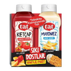 Tat Sıkı Dostlar Ketçap 650 g & Mayonez 560 g