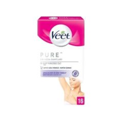 Veet Ağda Bandı Pure Hipoalerjenik Sir Bikini & Koltuk Altı Bölgesi 16'lı