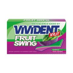 Vivident Fruit Swing Karpuz Üzüm Sakız 26 Gr