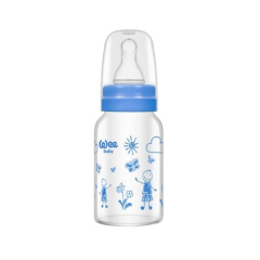 Wee Baby 770 Isıya Dayanıklı Cam Biberon 120 ml