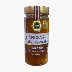 Arıdağ Pervari Organik Çiçek Balı 670 Gr
