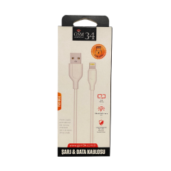 34 GSM Iphone USB Şarj Kablosu 