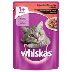 Whiskas Pouch Biftekli Kedi Maması 100 g
