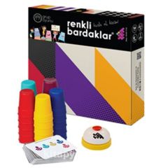 Tüzder Renkli Bardaklar 5 Kişilik