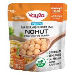 Yayla Haşlanmış Nohut 150 Gr
