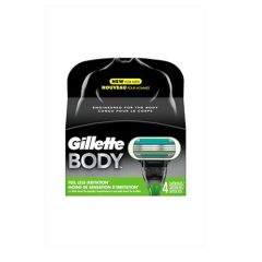 Gillette Body Vücut İçin Tıraş Bıçağı 4'Lü