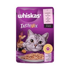 Whiskas Tasty Mix Somonlu Ve Havuçlu Poşet Yaş Mama 85 Gr