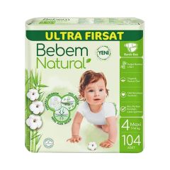 Bebem Natural Ultra Fırsat Paket 4 No 104'lü
