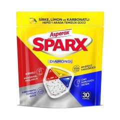 Asperox Sparx Diamond Bulaşık Makinesi Kapsülü 30'lu