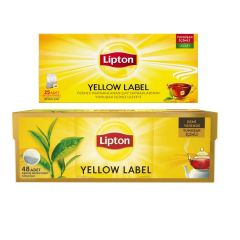 Lipton Yellow Label Demlik Peşot 48'Li + 25'Li Bardak Poşet
