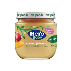 Hero Baby Elmalı Şeftalili Organik 120 g