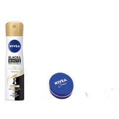 Nivea B&W Sprey Deodorant 150 Ml + Nivea Krem 30 Ml (Hediyeli)