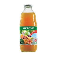 Aroma 9 Vitaminli Karışık Meyve Nektarı Cam 1 Lt
