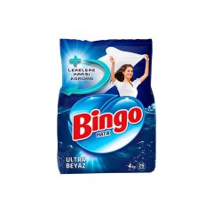 Bingo Matik Ultra Beyaz Toz Çamaşır Deterjanı 4 Kg