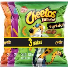 Cheetos Multipack Set Midi Boy 3'Lü Cips 43 Gr