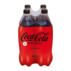 Coca-Cola Zero Sugar 4X1 Lt
