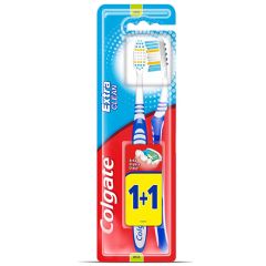 Colgate Extra Clean Diş Fırçası Orta 1+1