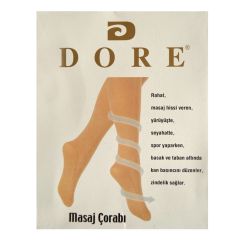 Dore Bayan Dizaltı Masaj Çorabı