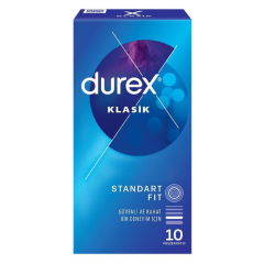 Durex Prezervatif Klasik Standart Fıt 10'lu