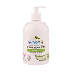 Ecos3 Organik Sıvı Sabun Aloe Vera 500 ml