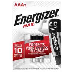 Energizer Max Alk AAA BP 2'li